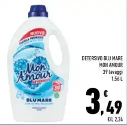 Conad Superstore Detersivo Blu Mare Mon Amour offerta