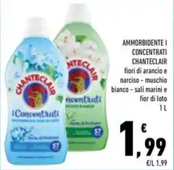 Conad Superstore Ammorbidente i concentrati Chanteclair offerta