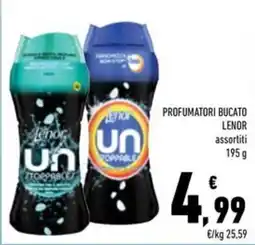 Conad Superstore Profumatori bucato Lenor assortiti offerta