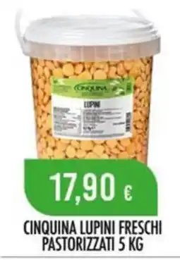 Scelgo Cinquina lupini freschi pastorizzati offerta