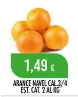 Scelgo Arance navel cal.3/4 offerta