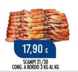 Scelgo Scampi 21/30 offerta
