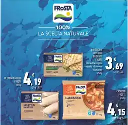 Conad Superstore Bistecca di merluzzo grigliata Frosta offerta
