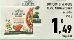 Conad Superstore Contorni di verdure verso natura conad offerta