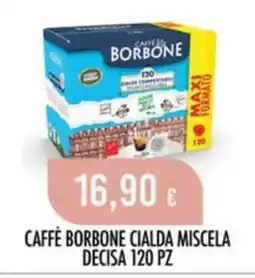 Scelgo Caffè Borbone cialda miscela decisa offerta