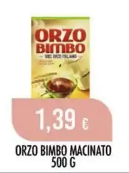 Scelgo Orzo Bimbo macinato offerta