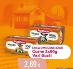 Scelgo Plasmon Carne Omogeneizzati offerta