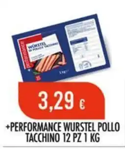 Scelgo Performance Würstel Pollo Tacchino offerta