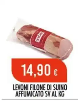 Scelgo Levoni filone di suino affumicato sv offerta