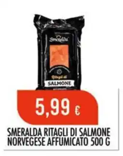 Scelgo Smeralda ritagli di salmone offerta