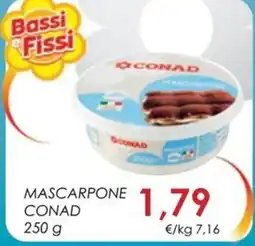 Conad Superstore Mascarpone Conad offerta
