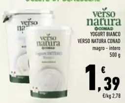 Conad Superstore Yogurt bianco Verso Natura Conad offerta