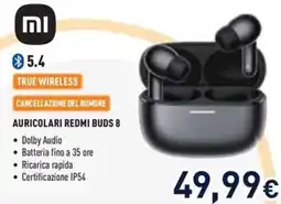 Unieuro Auricolari Redmi Buds 8 offerta