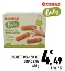 Conad City Biscotto infanzia bio Conad Baby offerta