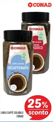 Conad City Caffè solubile decaffeinato Conad offerta