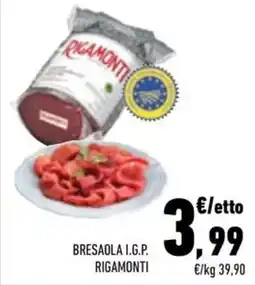 Conad City Bresaola I.G.P. Rigamonti offerta