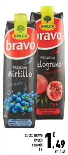Conad City Succo Bravo Rauch assortiti offerta