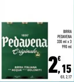 Conad City Pedavena Birra Italiana offerta