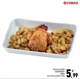 Conad Superstore Pollo allo spiedo gustosamente Conad offerta