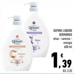Conad Superstore Sapone liquido Dermomed offerta