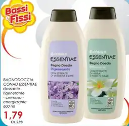 Conad Superstore Bagnodoccia Conad Essentiae rilassante - rigenerante - cremoso - energizzante offerta