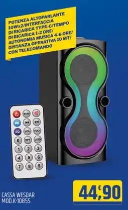 Ard Discount Cassa Wesdar offerta