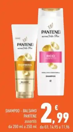 Conad City Shampoo - Balsamo Pantene assortiti offerta