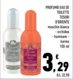 Conad Superstore Profumo eau de toilette tesori d'oriente offerta