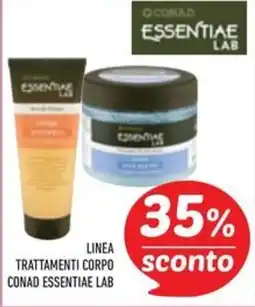 Conad Superstore Trattamenti corpo Conad Essentiae Lab offerta