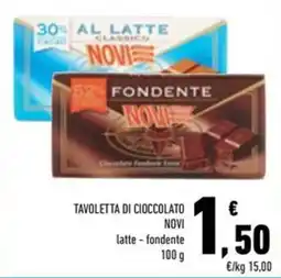 Conad Superstore Tavoletta di cioccolato Novi offerta