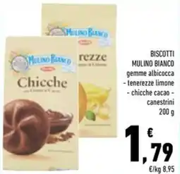 Conad Superstore Biscotti Mulino Bianco chicche cacao offerta