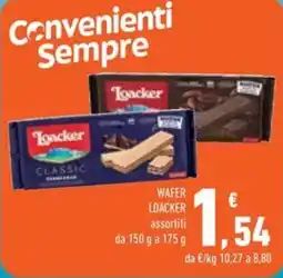 Conad Superstore Wafer Loacker assortiti offerta