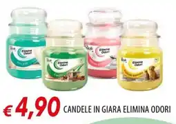 IperFamila Candele in giara elimina odori offerta