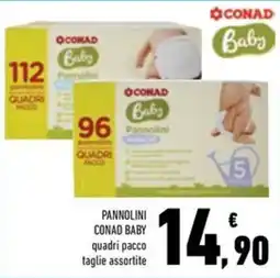 Conad Superstore Pannolini Conad Baby offerta