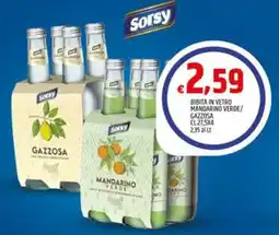 Ard Discount Sorsy Gazzosa Mandarino Verde offerta