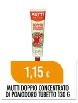 Scelgo Mutti doppio concentrato di pomodoro offerta