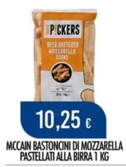 Scelgo McCain bastoncini di mozzarella pastellati alla birra offerta
