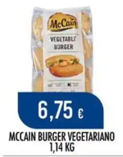 Scelgo McCain burger vegetariano offerta