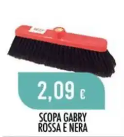 Scelgo Scopa Gabry rossa e nera offerta