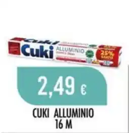 Scelgo Cuki alluminio offerta