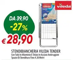 IperFamila Stendibiancheria Vileda Tender offerta