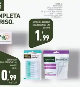 Conad Superstore Scovolini - Forcelle Conad Essentiae Lab assortite offerta