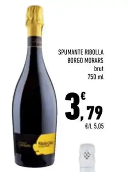 Conad City Spumante Ribolla Borgo Morars offerta