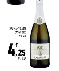 Conad City Spumante Asti Casaniere offerta