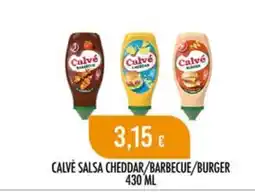 Scelgo Calvé salsa cheddar/barbecue/burger offerta