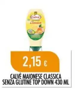 Scelgo Calvé maionese classica senza glutine offerta