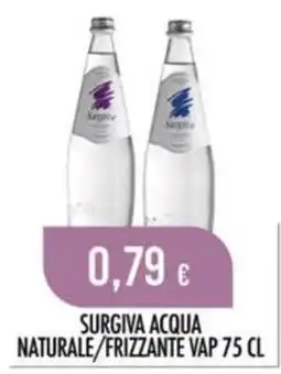 Scelgo Surgiva acqua naturale/frizzante vap offerta
