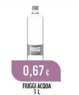 Scelgo Fiuggi acqua offerta