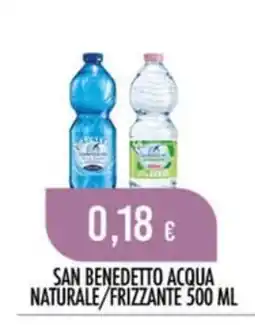 Scelgo San Benedetto acqua naturale/frizzante offerta