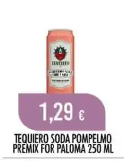 Scelgo Tequero Soda Pomelmo offerta